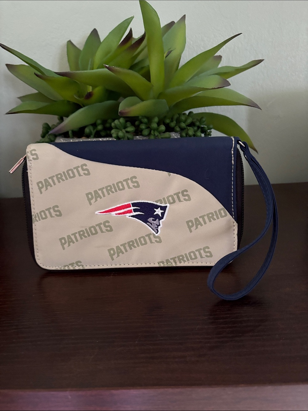 New England Patriots Wristlet
